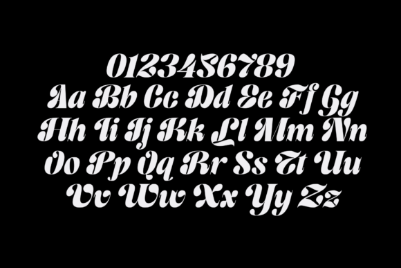 Batzie Font font preview - 5