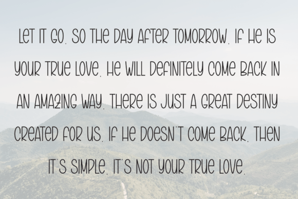 Birthday Verygood Font - Preview 5