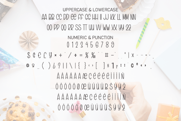 Birthday Verygood Font - Preview 6