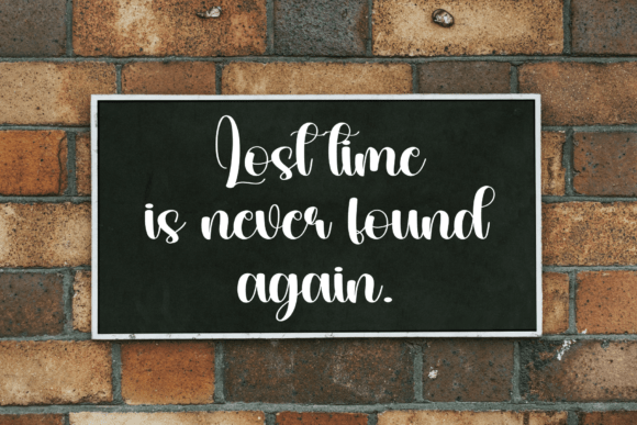 Black Dandelion Font - Preview 2
