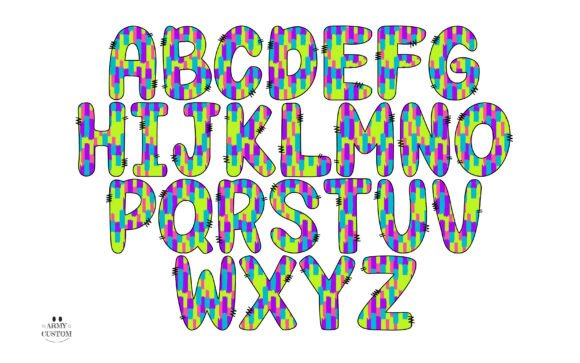 Brightarmy Polkadot Font - Preview 4