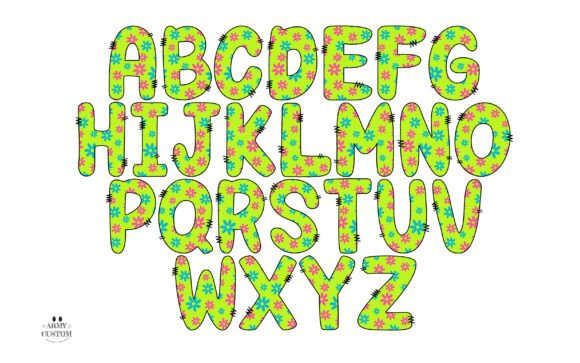 Brightarmy Polkadot Font - Preview 6