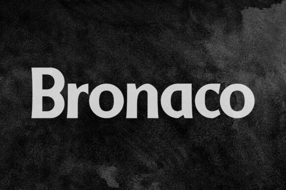 Bronaco Font - Preview 1