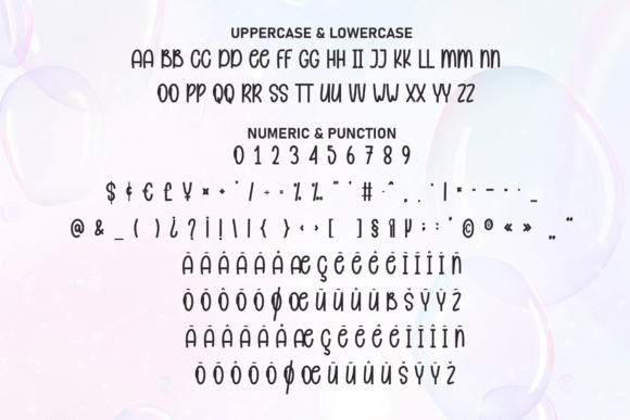 Bubble Font - Preview 6