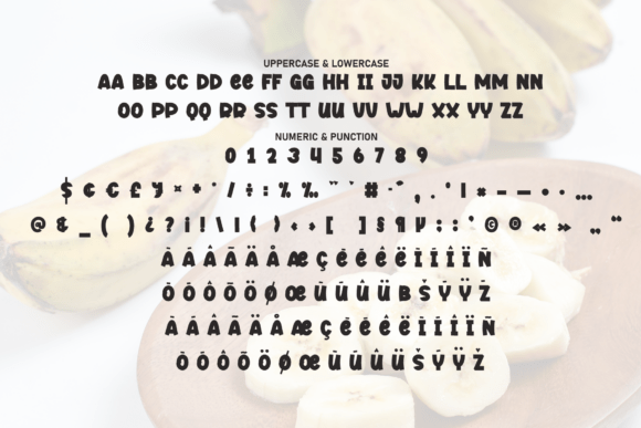Bulky Banana Font - Preview 6