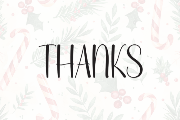 Christmas Alphabet Font - Preview 6