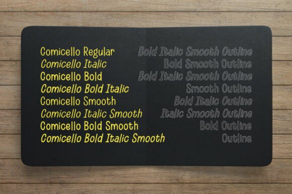 Comicello Regular Font - Preview 4
