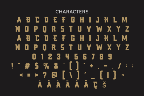 Dirty Lines Font - Preview 1
