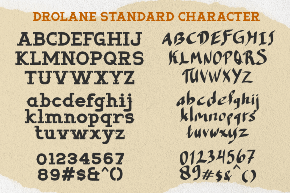 Drolane Font - Preview 4