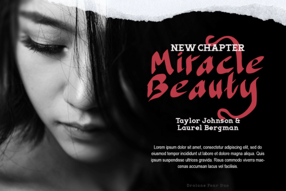 Drolane Font - Preview 6
