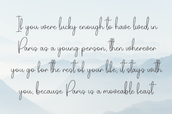 Family Background Font - Preview 5