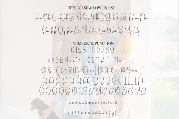 Family Background Font - Preview 6