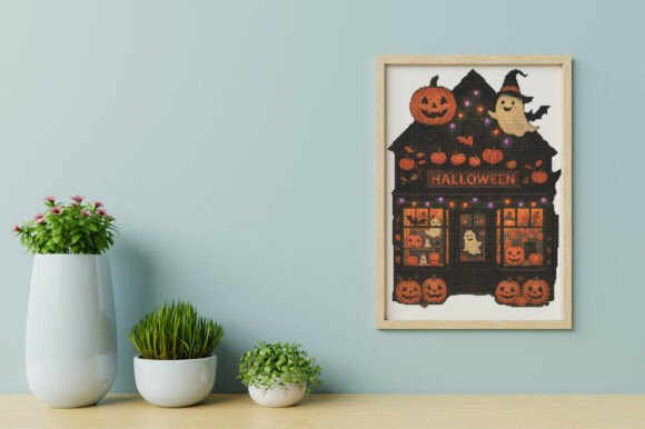 Halloween Candy Shop Pumpkins Scary