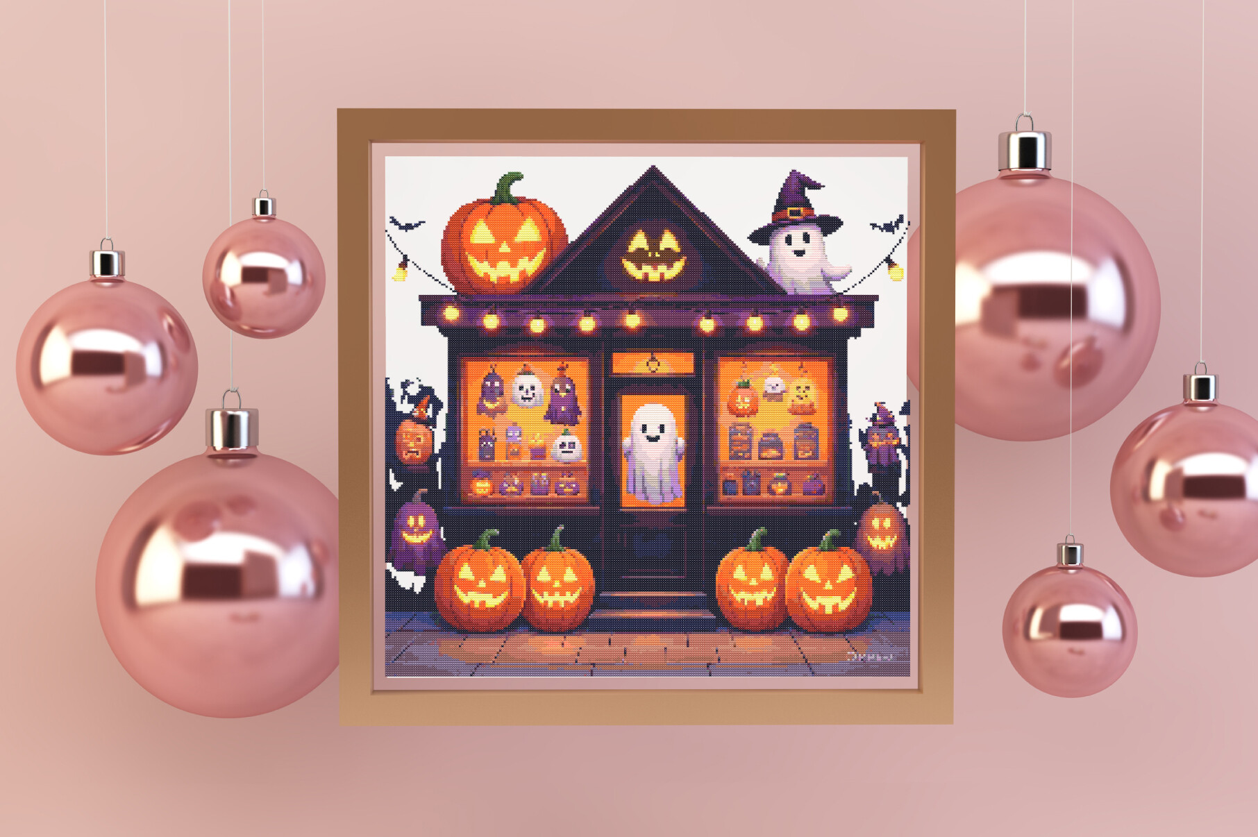 Halloween-themed Shop Design