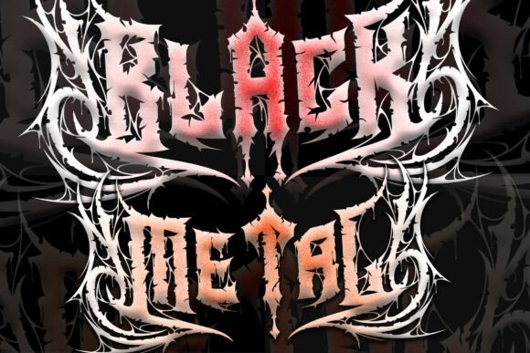 Heavytal Font - Preview 2