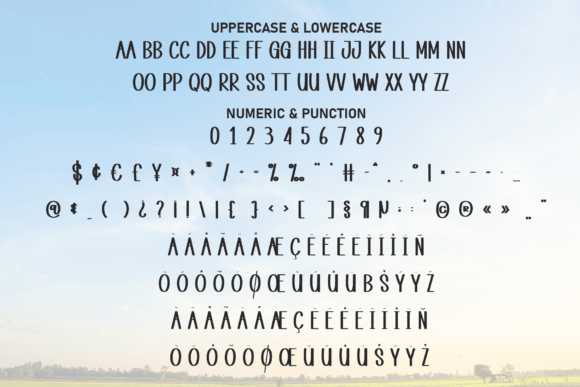 Highmore Font font preview - 6