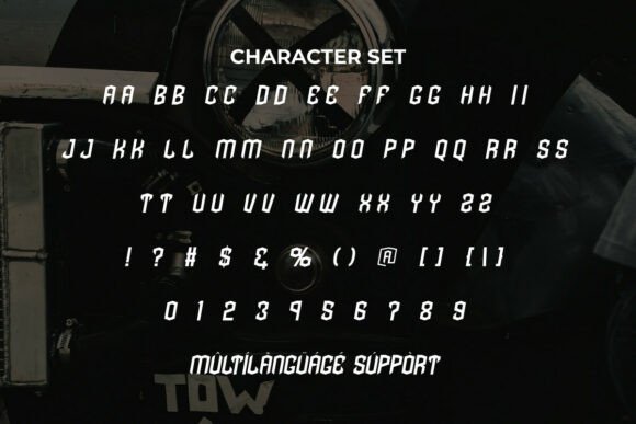 Kickspeed Font PNG with transparent background - Preview 4