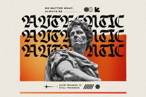 Magnefico Font PNG with transparent background - Preview 3