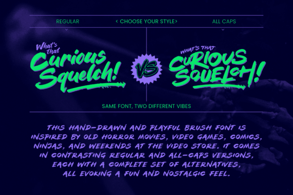 Morebrainsregular Font PNG with transparent background - Preview 1