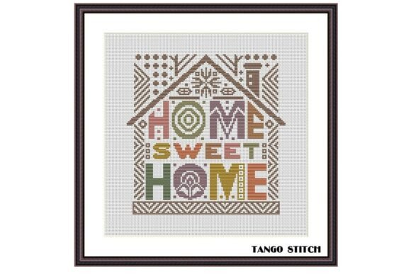 New Home Welcome Cross Stitch Design