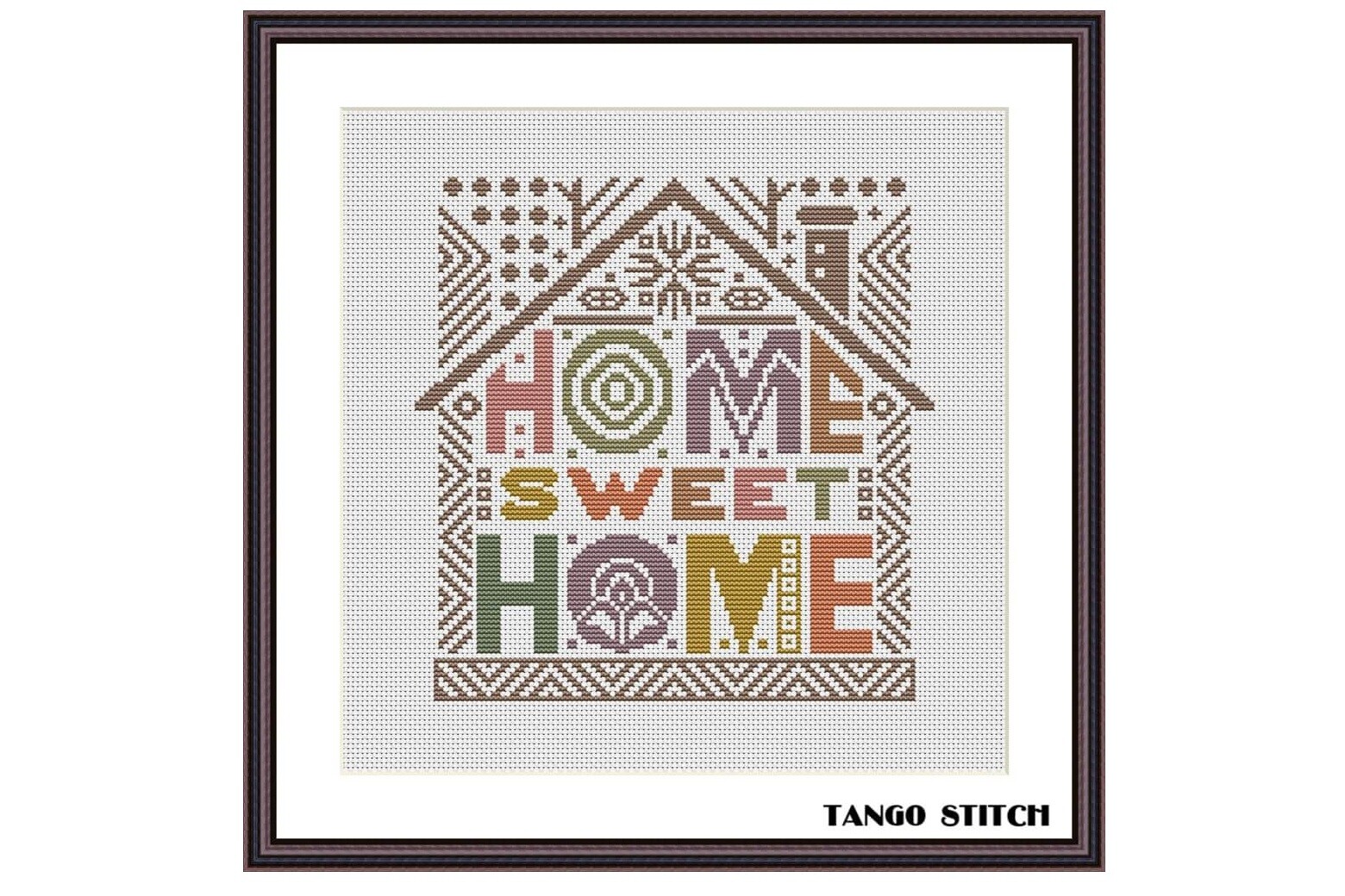 New Home Welcome Cross Stitch Design