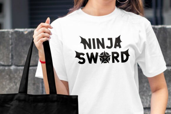 Ninjasword Font PNG with transparent background - Preview 6