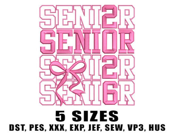 Pink Senior 2026
