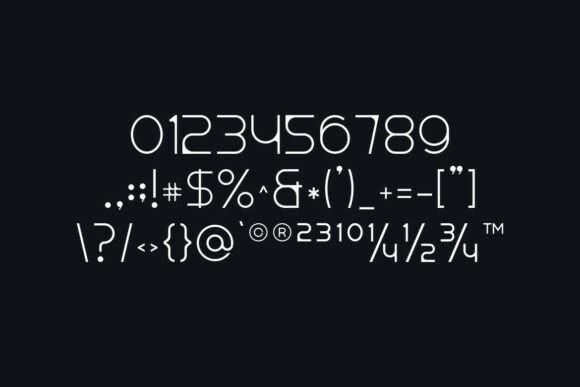 Qrania Font PNG with transparent background - Preview 2