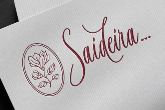 Saideira Font PNG with transparent background - Preview 2