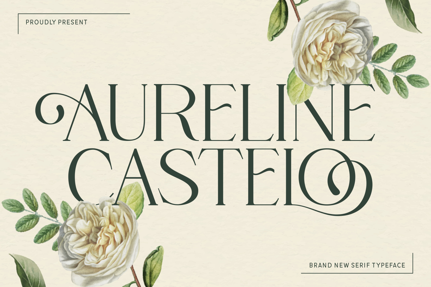 Aureline Castelo - Elegant Serif Typeface