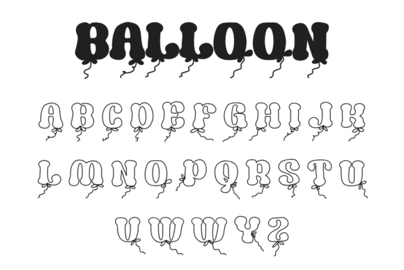 Balloon Font - Preview 2