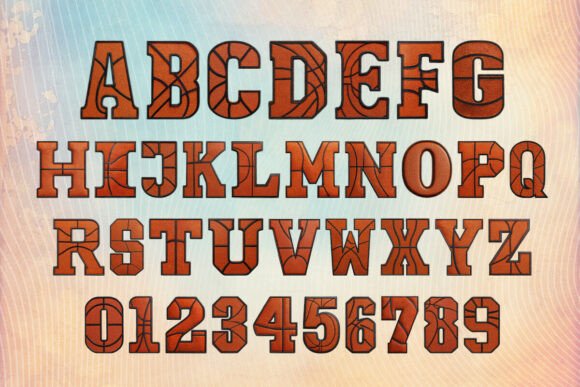 Basketball Font - Preview 1