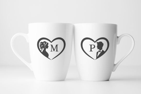 Bride Groom Monogram Font - Preview 4