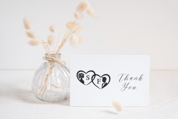 Bride Groom Monogram Font - Preview 6