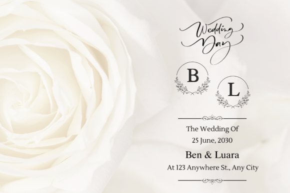 Bright Blooms Monogram Font - Preview 1