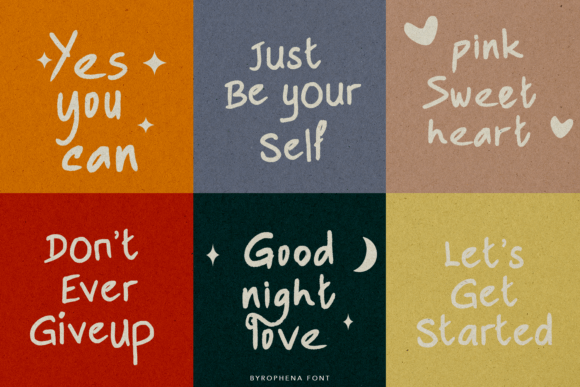 Byrophena Font - Preview 5