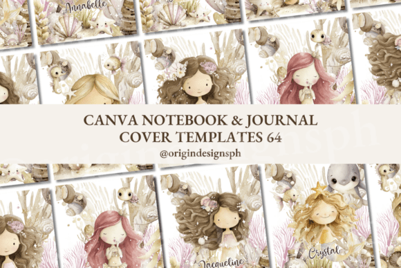 Canva Template Notebook Journal Cover