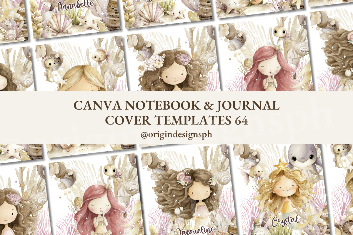 Canva Template Notebook Journal Cover