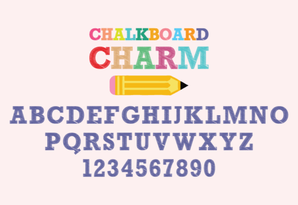 Chalkboardcharm Regular Font - Preview 1