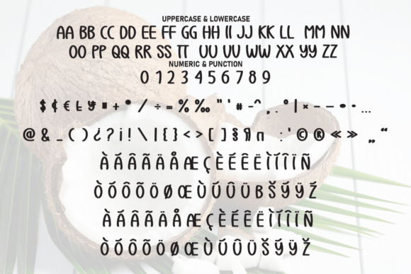 Coconut Delight Font - Preview 6