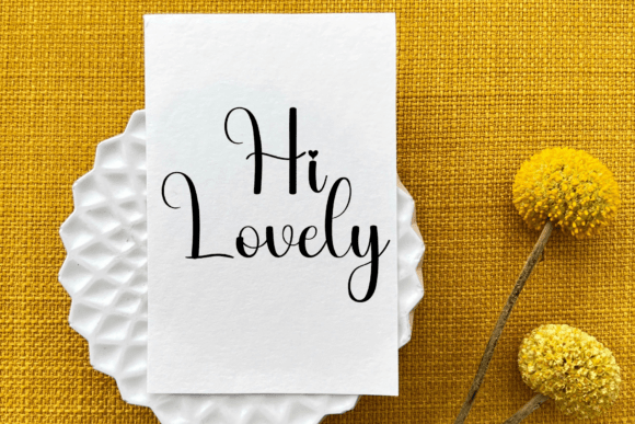Dandelion Font - Preview 2