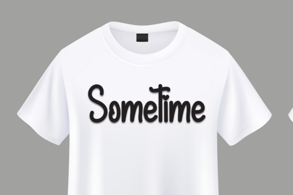 Embroidery Font - Preview 3