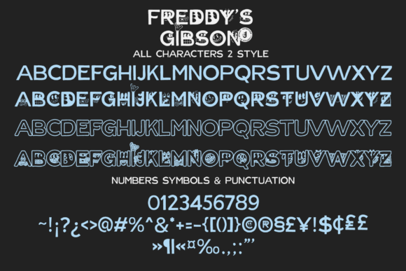 Freddygibson Regular Font - Preview 5
