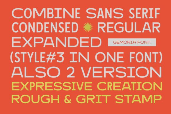 Gemoria Font - Preview 1