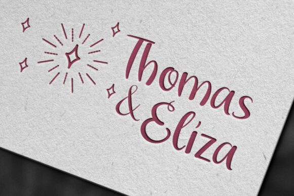 Glowcurly Font PNG with transparent background - Preview 5