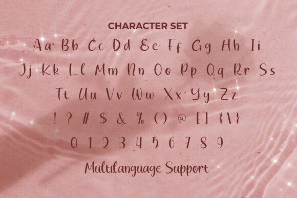 Glowcurly Font PNG with transparent background - Preview 6