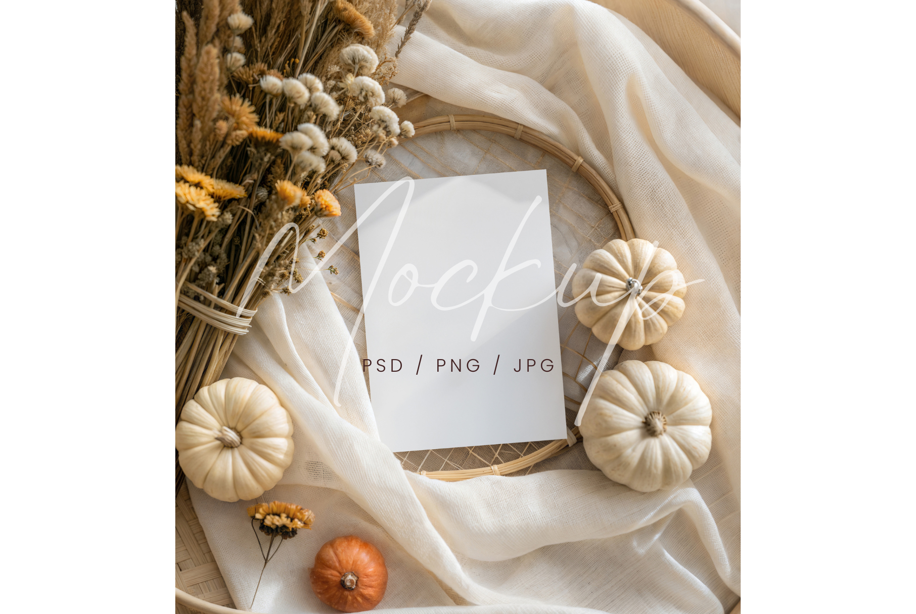 Halloween Party Invite Mockup