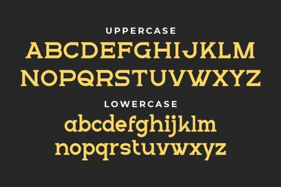 Harbourger Font - Preview 2