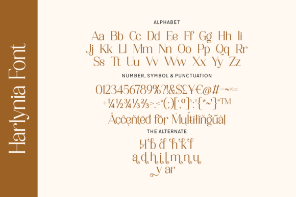 Harlynia Font - Preview 3