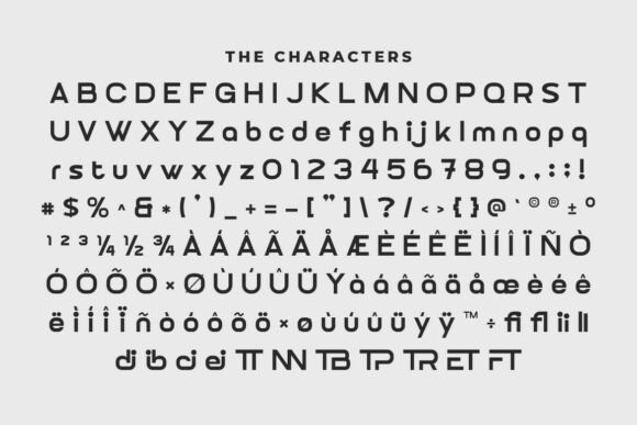 Ibaro Font - Preview 1
